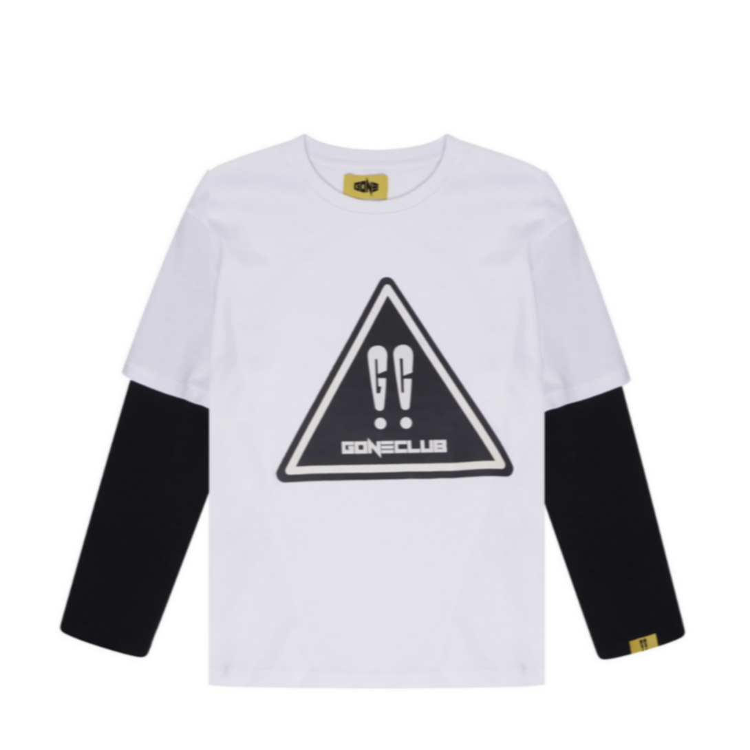 GONE Double Layer Warning Longsleeve