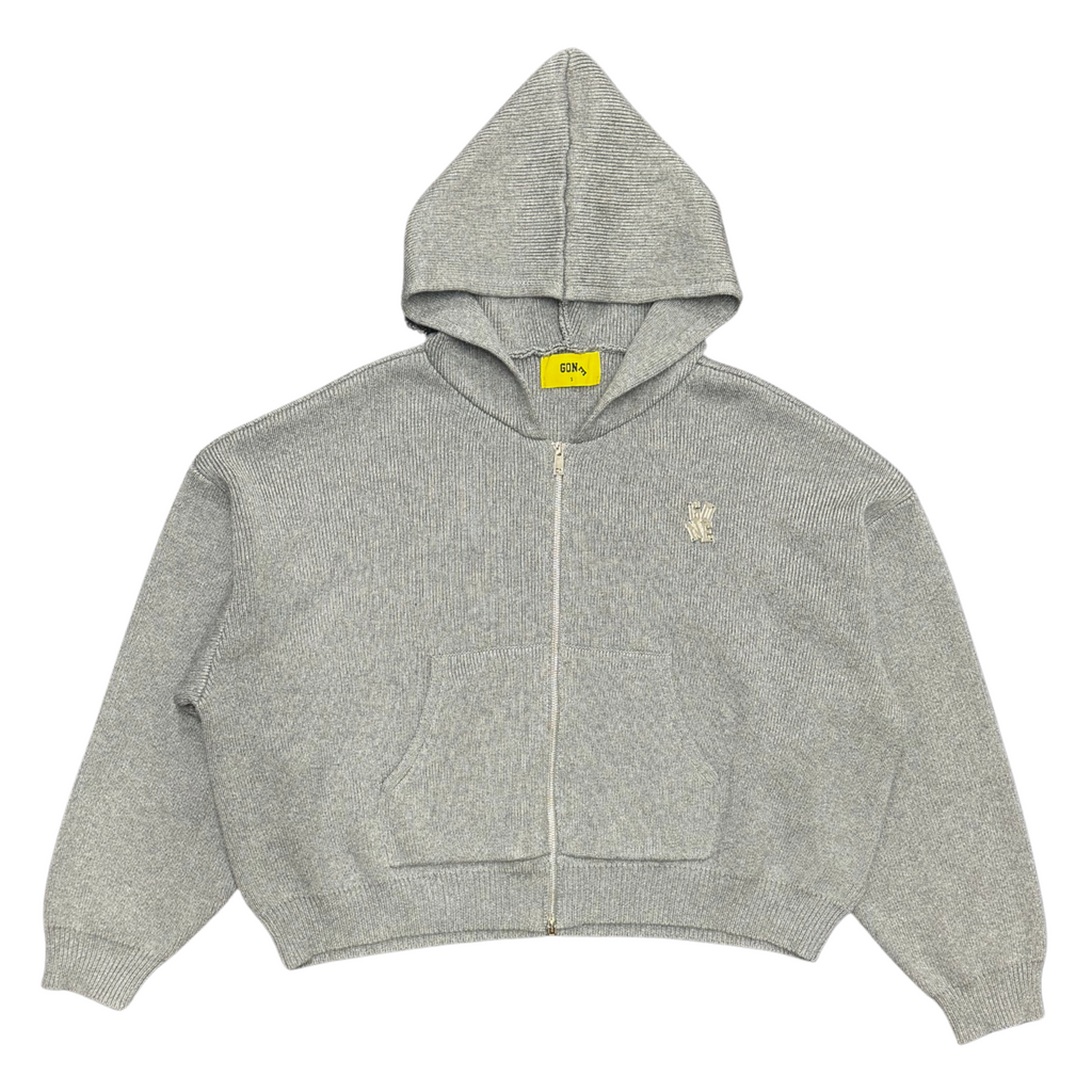 Knit hoodie